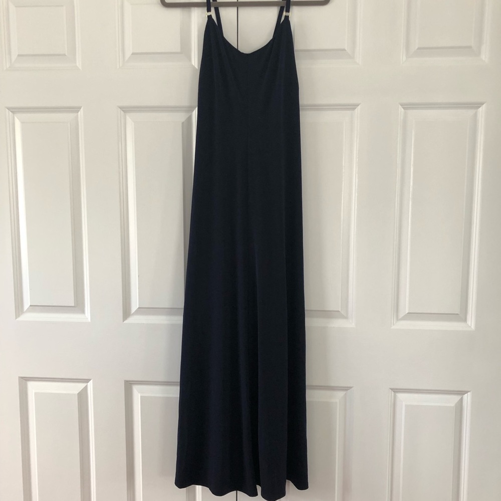 Calvin Klein Navy blue maxi dress